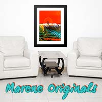 Marene Originals Marene K Downs Surf Art and Abstract Fort Lauderdale, FL